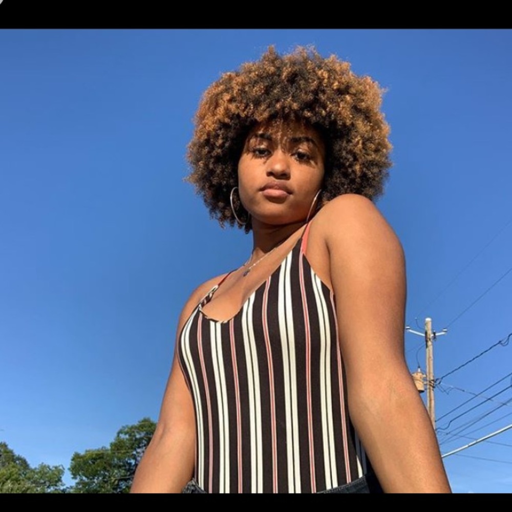 Striped Bodysuit